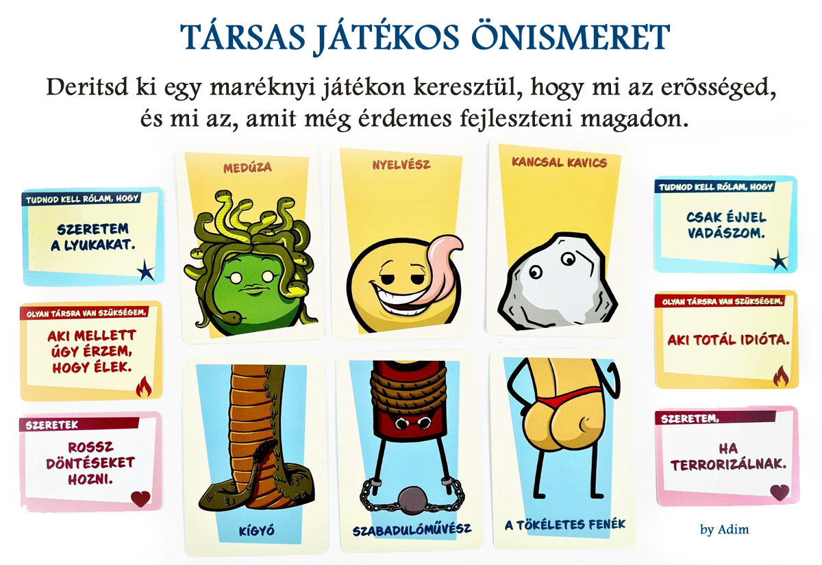 Társas Játékos Önismeret by Adim