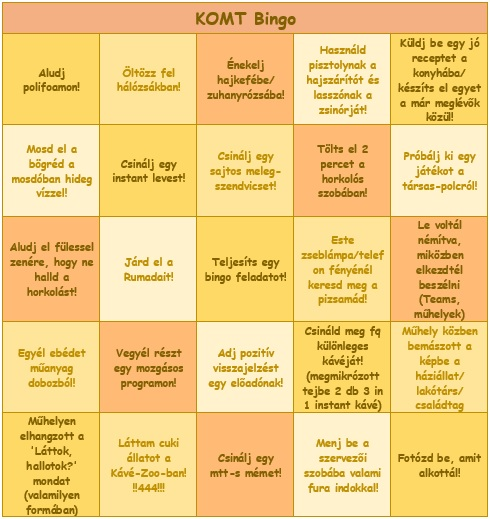 bingo5x5 comic sans